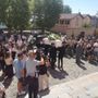 Commozione al funerale di Jacopo Peretti, vittima dell'esplosione di via Nizza
