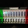 Giornata Mondiale dell'Acqua, il Canale Cavour di Chivasso si accende con il tricolore