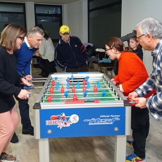 La finale del torneo inclusivo di calciobalilla organizzato dall’Asd Hope Running Onlus