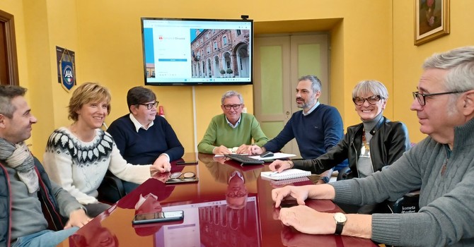 La giunta comunale di Chivasso al lavoro