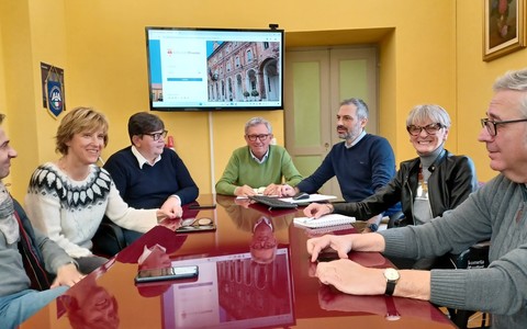 La giunta comunale di Chivasso al lavoro