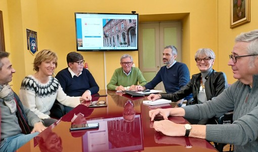 La giunta comunale di Chivasso al lavoro