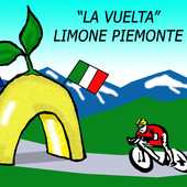 Tiziano Riverso disegna la Vuelta: satira e ciclismo tra le curve del Piemonte
