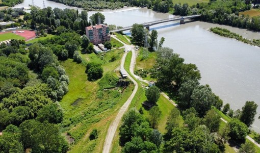L'ingresso del parco del Sabiune'