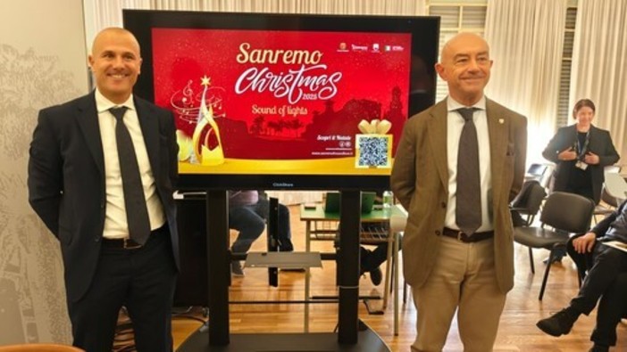 La magia del Natale illumina Sanremo: luci accese dal 6 dicembre e attesa per il grande show di Capodanno