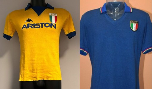 Le maglie dei grandi calciatori protagonisti all'Allianz Le maglie dei grandi calciatori protagonisti all'Allianz