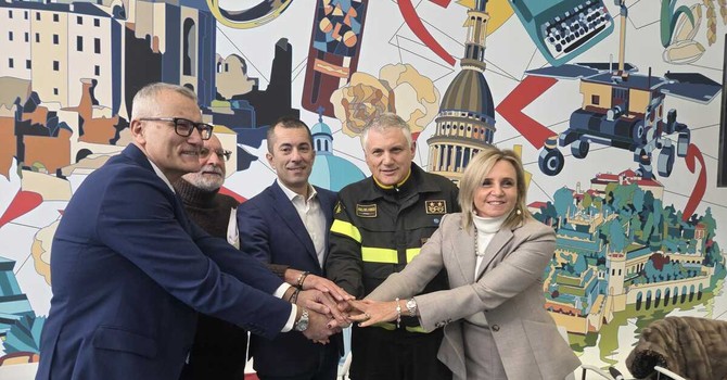 Siglata la convenzione tra Regione Piemonte e vigili del fuoco Siglata la convenzione tra Regione Piemonte e vigili del fuoco