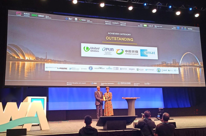 Smat sul tetto del mondo: l'azienda torinese premiata a Glasgow come "Climate Smart Utility" Smat sul tetto del mondo: l'azienda torinese premiata a Glasgow come "Climate Smart Utility"