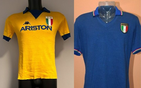 Le maglie dei grandi calciatori protagonisti all'Allianz