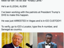 "Khaby Lame arrestato a Las Vegas": l'annuncio dell'influencer trumpiano sul tiktoker di Chivasso "Khaby Lame arrestato a Las Vegas": l'annuncio dell'influencer trumpiano sul tiktoker di Chivasso