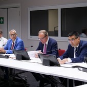Il presidente Cirio e l’assessore Bussalino