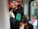 Una immagine del sovraffollamento sulla Torino-Ivrea