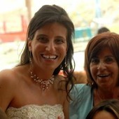 Giuseppina con la figlia Barbara Pasqua nel giorno del suo matrimonio