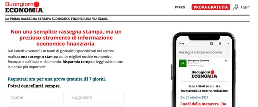 Nasce Buongiorno Economia, il primo servizio di rassegna stampa verticale ragionato Nasce Buongiorno Economia, il primo servizio di rassegna stampa verticale ragionato