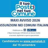 Assunzioni nei Comuni, al via il Maxi Avviso ASMEL 2026: 39 profili e candidature online dal 15 settembre