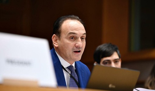 Il governatore del Piemonte, Alberto Cirio