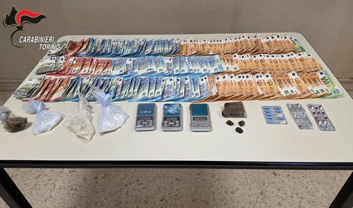 Soldi e droga recuperati dai carabinieri a Chiaverano