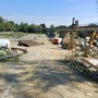 Il cantiere del ponte di Villanova Canavese Il cantiere del ponte di Villanova Canavese