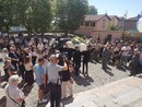 Commozione al funerale di Jacopo Peretti, vittima dell'esplosione di via Nizza Commozione al funerale di Jacopo Peretti, vittima dell'esplosione di via Nizza