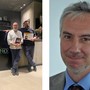 Il Nocciolino d'oro Gian Luigi Giachino, con il figlio Alessandro e il Nocciolino d’Tola, Massimo Gaudina Il Nocciolino d'oro Gian Luigi Giachino, con il figlio Alessandro e il Nocciolino d’Tola, Massimo Gaudina