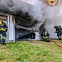 Incendio in un garage di Chivasso