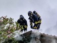 Incendio in un garage di Chivasso