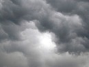 nuvole scure nel cielo