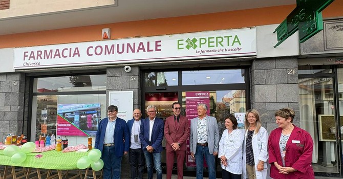 Inaugurata la nuova farmacia comunale di Chivasso Inaugurata la nuova farmacia comunale di Chivasso