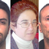 I tre protagonisti della vicenda Rosboch