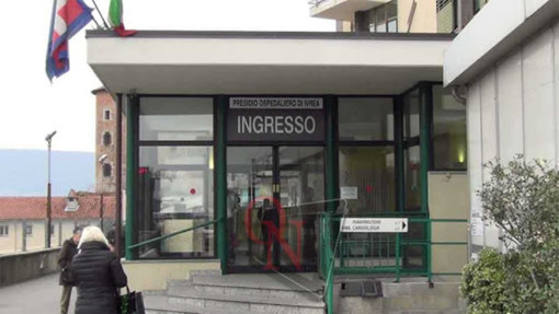 Una immagine di archivio dell'ospedale di Ivrea