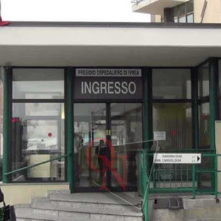 Una immagine di archivio dell'ospedale di Ivrea