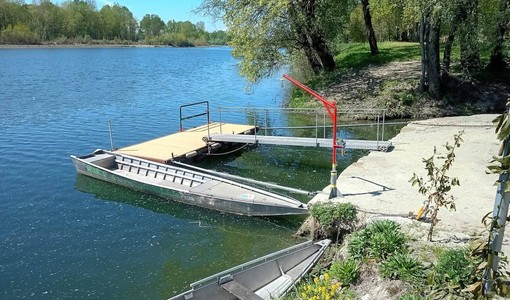 Chivasso, la manutenzione del pontile sul Po grazie a un patto di collaborazione