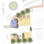 Il progetto per la nuova area camper di piazza Libertini Il progetto per la nuova area camper di piazza Libertini