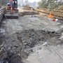 Proseguono i lavori per la riapertura del ponticello sul Rivo Cravan a Volpiano