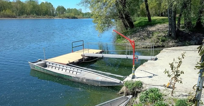 Chivasso, la manutenzione del pontile sul Po grazie a un patto di collaborazione
