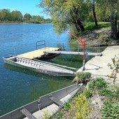 Chivasso, la manutenzione del pontile sul Po grazie a un patto di collaborazione