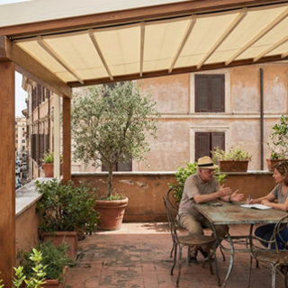 Pergole Roma: guida alle soluzioni Pratic con Supertenda
