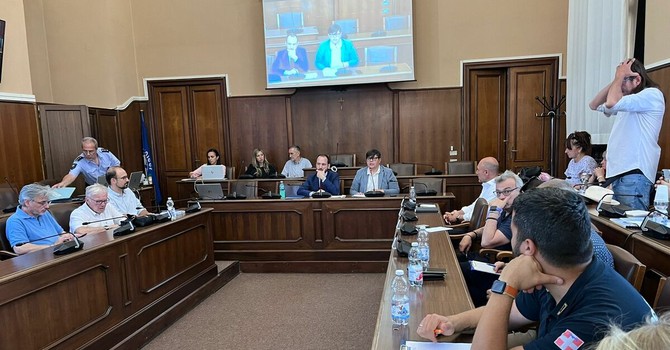 Chivasso, riunione preliminare all’Esercitazione Nazionale di Protezione Civile EXE Po Chivasso, riunione preliminare all’Esercitazione Nazionale di Protezione Civile EXE Po