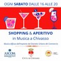 &quot;Shopping ed aperitivo in musica&quot;  torna sabato a Chivasso