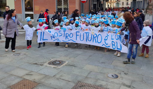 Alcuni dei bambini che hanno partecipato