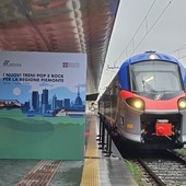 treni in stazione al binario di Porta Nuova