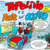 Topolino parla in torinese: domani in edicola, la storia &quot;Topolino e il ponte sull’oceano&quot; in dialetto