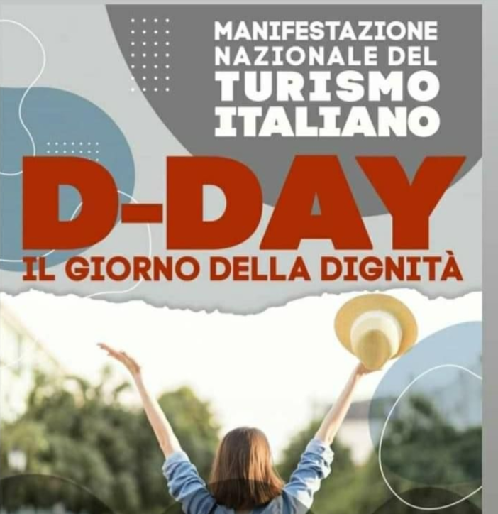 manifesto della protesta D-Day a Roma