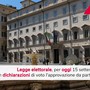 Legge elettorale, oggi il voto in Senato