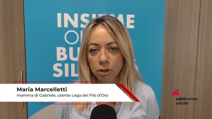 Disabilità: la madre di una persona sordocieca, 'Lega del Filo d'Oro da subito presente per mio figlio'