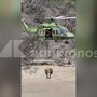 Alluvione in Nepal, le immagini girate da un italiano salvato in elicottero
