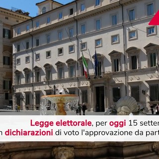 Legge elettorale, oggi il voto in Senato