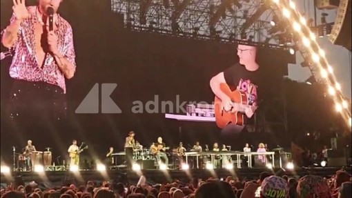 Jovanotti al Circo Massimo, show del sindaco Gualtieri con 'Samba di Roma Jovanotti al Circo Massimo, show del sindaco Gualtieri con 'Samba di Roma