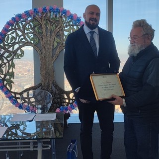 Un'immagine di archivio con l'assessore Maurizio Marrone