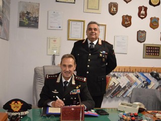 Visita del generale Galletta a Chivasso